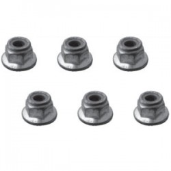 Fastrax Flange Locknuts M4 (6)